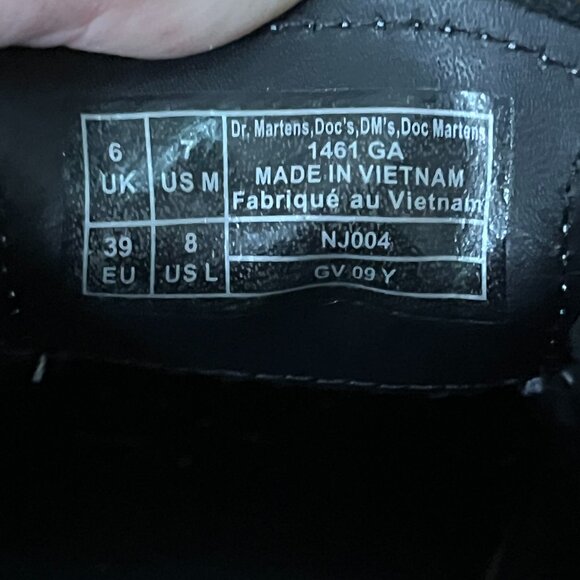 Dr. Martens 1461 oxford shoes NWOT - Picture 6 of 6